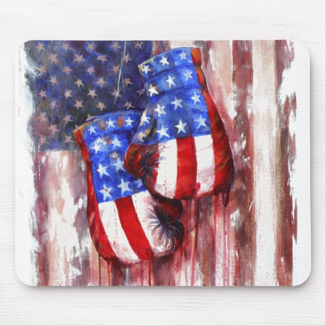 American Boxing Tradition Mouse Pad (Front)