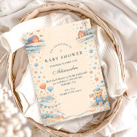 American Boy Red White Blue Baby Shower