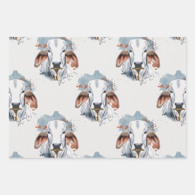 American Brahman  Wrapping Paper Sheet (Front 3)