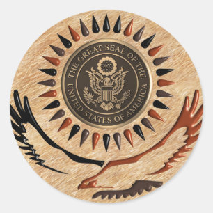 AMERICAN BRONZE SEAL EAGLE