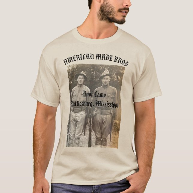 American Bros Johnson basic tee (Front)