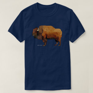 American Buffalo (Bison) Watercolor T-shirt