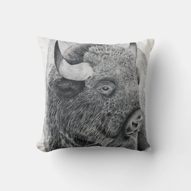 American Buffalo Cushion (Front)