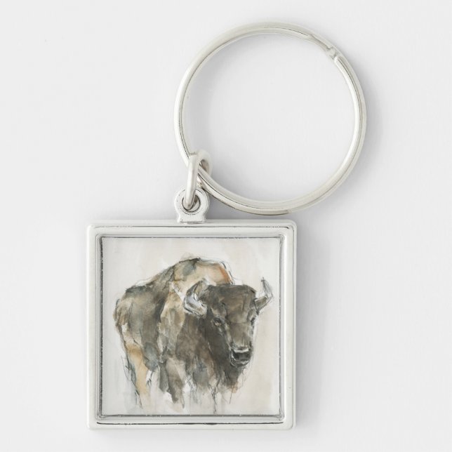 American Buffalo I Key Ring (Front)