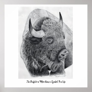 American Buffalo Poster