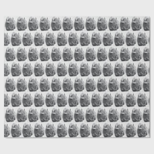 American Buffalo Wrapping Paper (Flat)