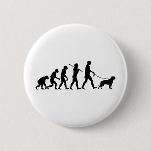 American Bulldog 6 Cm Round Badge