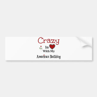 American Bulldog Bumper Sticker