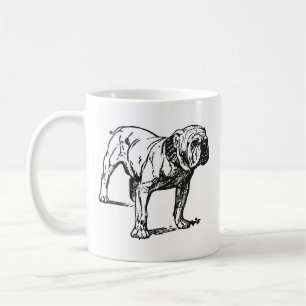 American bulldog coffee mug