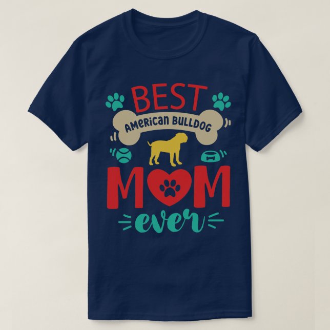 American Bulldog T-Shirt (Design Front)