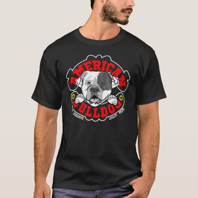 american bulldog T-Shirt (Front)