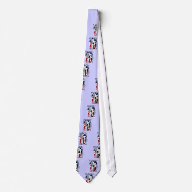 American Bulldog Tie (Front)
