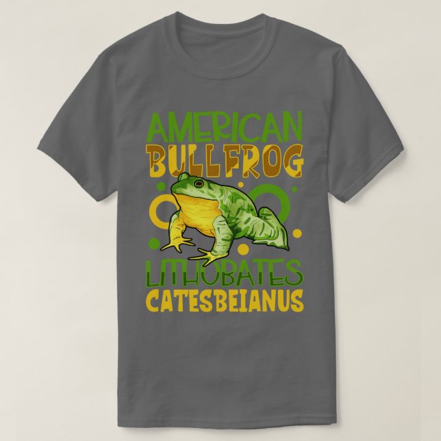 American Bullfrog T-Shirt (Design Front)