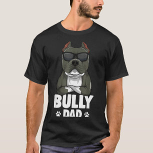 American Bully Dad Dogs Dad Men T-Shirt