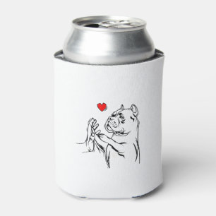 American Bully Love Cute Pitbull Dog Mum Funny Gir Can Cooler