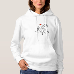 American Bully Love Cute Pitbull Dog Mum Funny Gir Hoodie