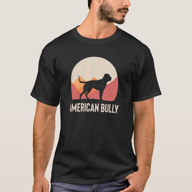 American Bully Mountain T-Shirt (Front)