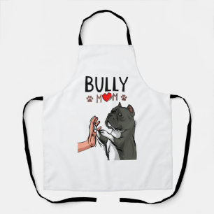 American Bully Mum Cute Dog Mama Funny Women Apron