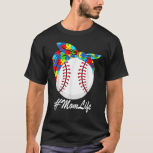 American Bully Mum Messy Bun Hair Glasses Bully Ma T-Shirt