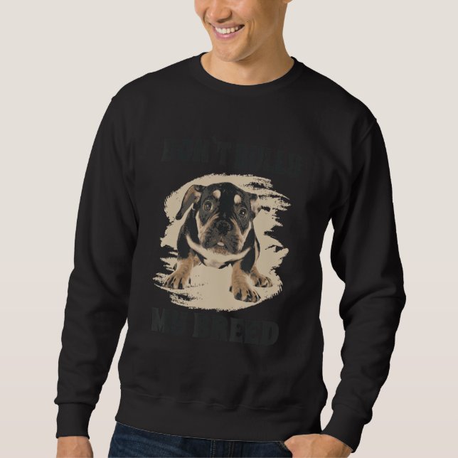 American Bully XL Cute Puppy American Bully Sweatshirt (Front)