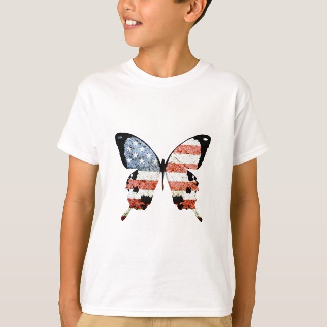 American Butterfly T-Shirt (Front)