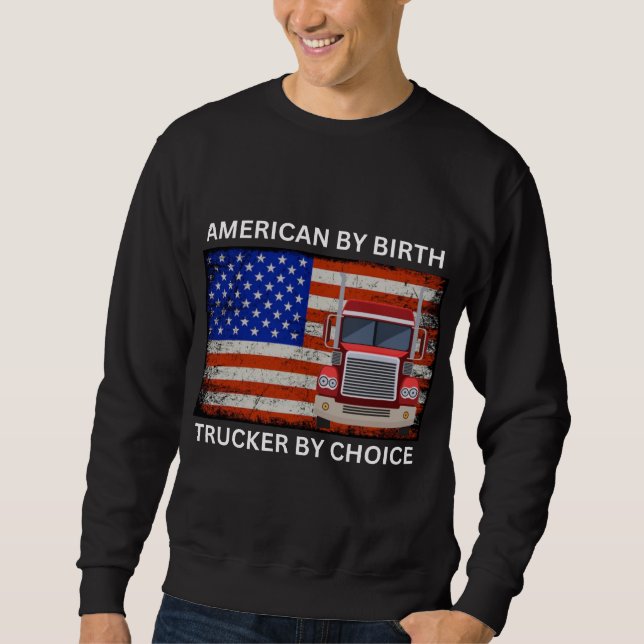 American By Birth Sweatshirt (Front)