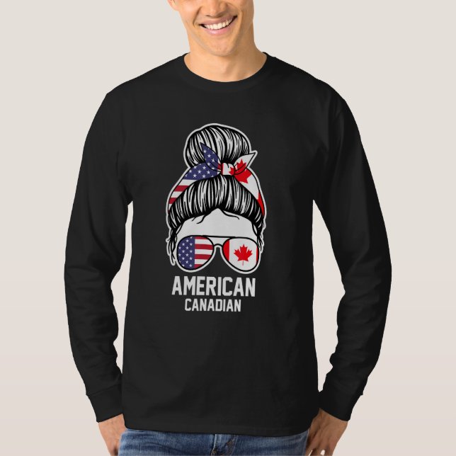 American Canadian Canadian T-Shirt (Front)