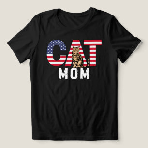 American Cat Mum Tri-Blend Shirt