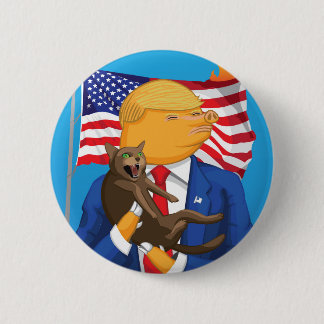 American Catastrophe 6 Cm Round Badge