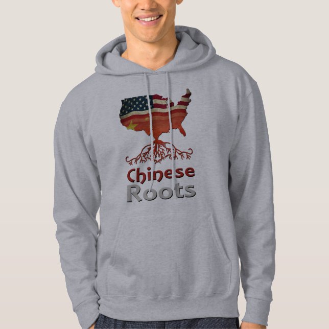 American Chinese Roots  Hoodie (Front)