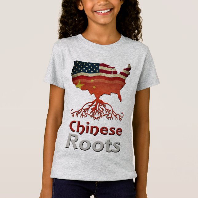American Chinese Roots T-Shirt (Front)