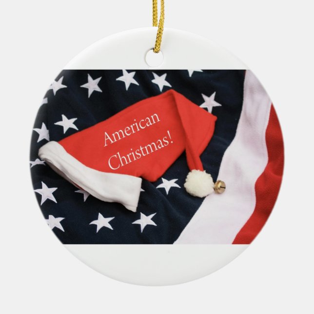 American Christmas Ornament (Front)
