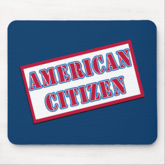 American Citizen Mouse Pad