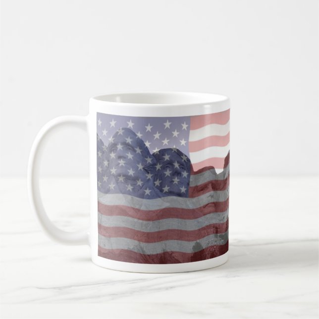 American Citizenship Flag Mug (Left)