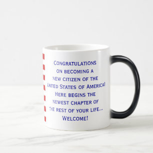 American Citizenship Flag Mug by Janz