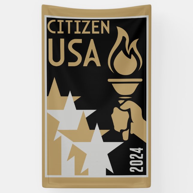 American Citizenship Gifts Banner (Vertical)
