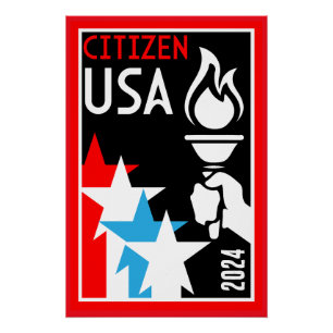American Citizenship Gifts Poster