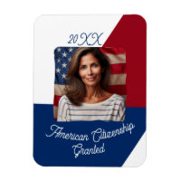 American Citizenship Granted Custom Photo