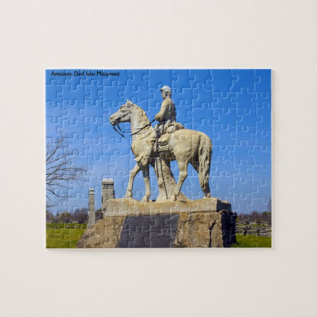 American Civil War Monument Jigsaw Puzzle (Horizontal)