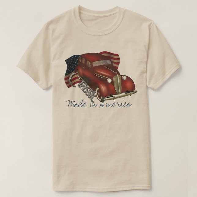 American Classic Car Tees (Design Front)
