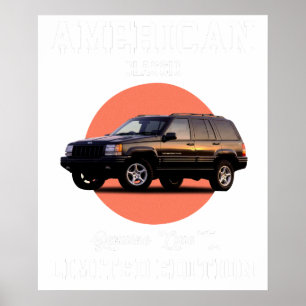 american classic genuine quality limited edition J Poster