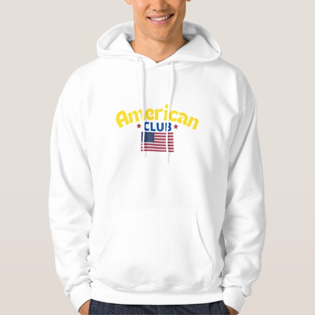 American Club Heritage Crest | True Classic  Hoodie (Front)