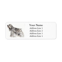 American Cocker Spaniel Address Labels