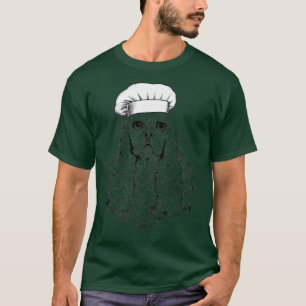 American Cocker Spaniel Dog Cook Chef Funny Cookin T-Shirt