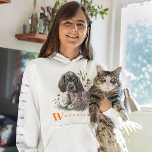 American Cocker Spaniel Dog Cute Pet Photo Custom Hoodie