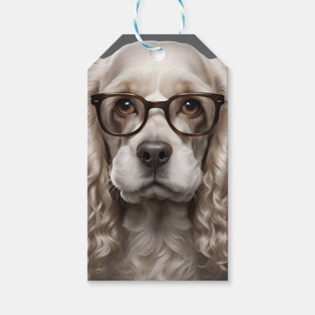 American Cocker Spaniel Gift Tags (Front)