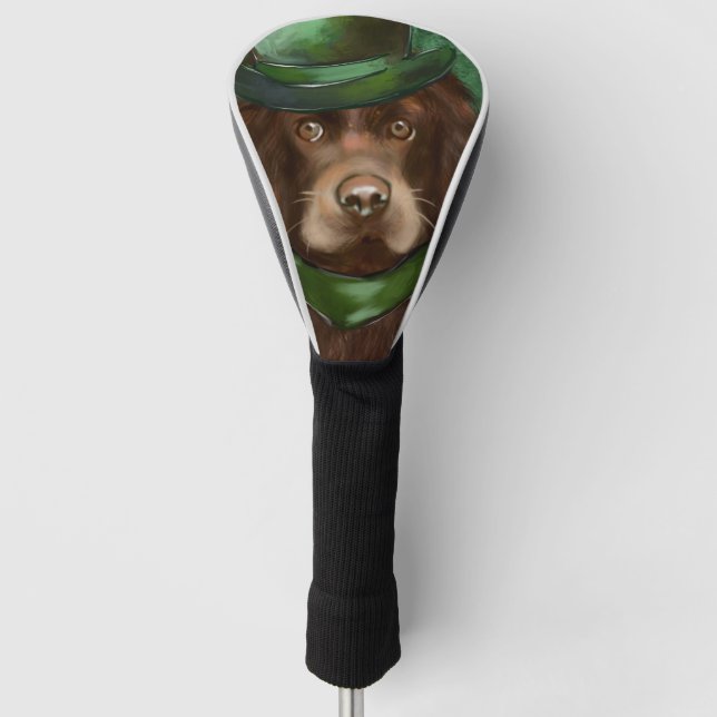 American Cocker Spaniel  Golf Head Cover (Front)