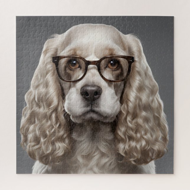 American Cocker Spaniel Jigsaw Puzzle (Vertical)