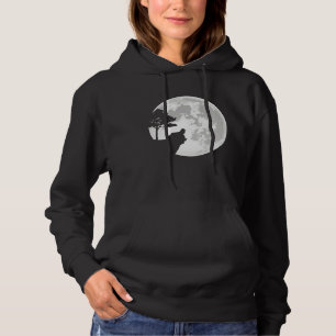 American Cocker Spaniel Moon Halloween Costume Hoodie