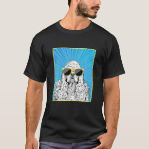 American Cocker Spaniel Portrait Pop Art Dog With T-Shirt